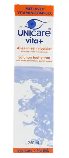 De Online Drogist Unicare Vita+ Alles-In-Een Lenzenvloeistof Voor Zachte Contactlenzen aanbieding