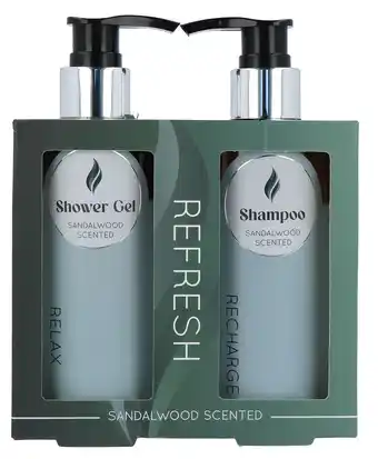 De Online Drogist Refresh Geschenkset Heren Douchegel & Shampoo aanbieding
