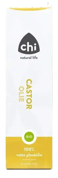De Online Drogist Chi Natural Life Castor Olie Bio aanbieding