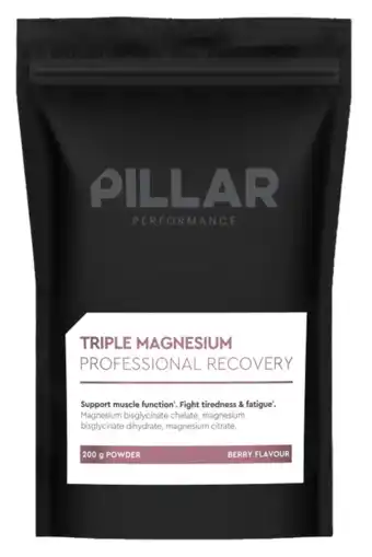 De Online Drogist Pillar Performance Triple Magnesium Powder Berry aanbieding