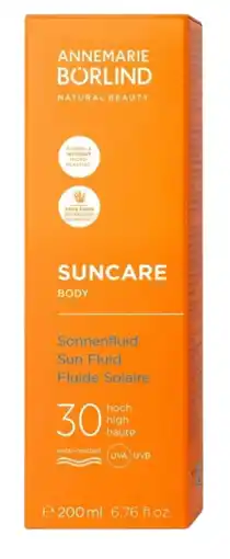 De Online Drogist Annemarie Borlind Suncare Body Sun Fluid SPF30 aanbieding