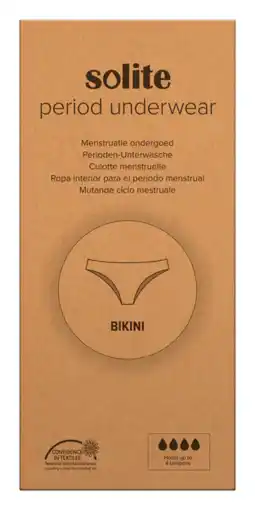 De Online Drogist Solite Menstruatieondergoed Bikini Maat L aanbieding