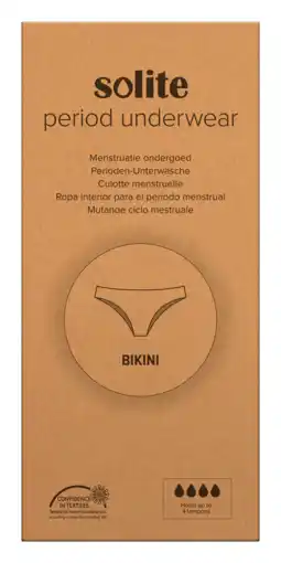 De Online Drogist Solite Menstruatieondergoed Bikini Maat L aanbieding