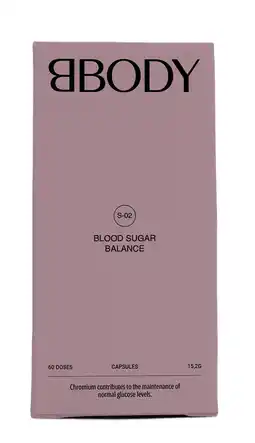 De Online Drogist BBODY Blood Sugar Balance Capsules aanbieding