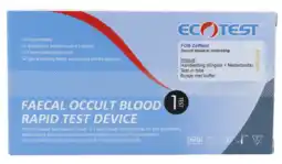 De Online Drogist Testjezelf.nu FOB Zelftest aanbieding