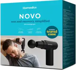 De Online Drogist Homedics Novo Mini Massage Gun aanbieding