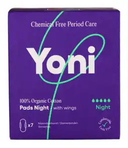 De Online Drogist Yoni Night Maandverband aanbieding