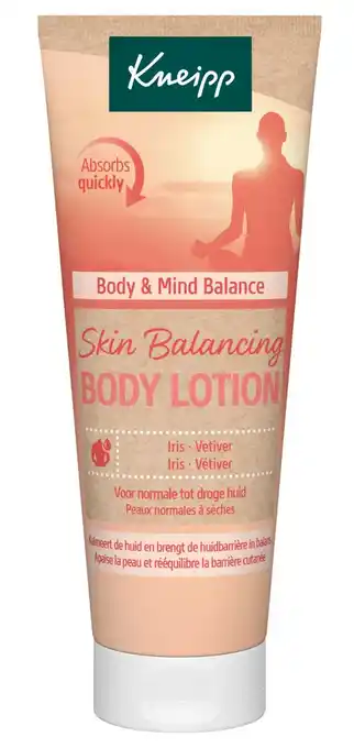 De Online Drogist Kneipp Bodylotion Body & mind Balance Mini aanbieding