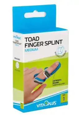 De Online Drogist Vitaplus Toad Finger Splint Medium aanbieding