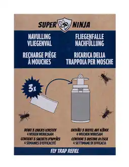 De Online Drogist Super Ninja Navulling Vliegenval aanbieding