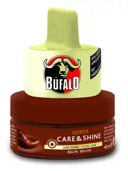 De Online Drogist Bufalo Express Care & Shine Bruin aanbieding