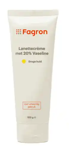 De Online Drogist Fagron Lanettecrème met 20% Vaseline aanbieding