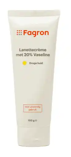 De Online Drogist Fagron Lanettecrème met 20% Vaseline aanbieding