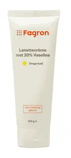 De Online Drogist Fagron Lanettecrème met 20% Vaseline aanbieding