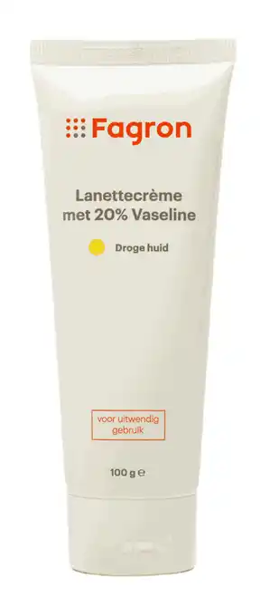 De Online Drogist Fagron Lanettecrème met 20% Vaseline aanbieding