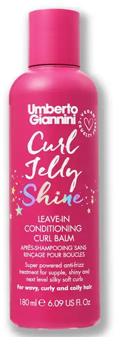De Online Drogist Umberto Giannini Curl Jelly Shine Leave In Conditioner aanbieding