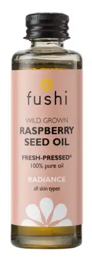 De Online Drogist Fushi Wild Grown Raspberry Seed Oil aanbieding