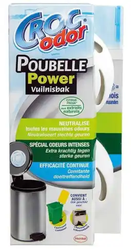 De Online Drogist Croc Odor Power Vuilnisbak Citrus Fresh aanbieding
