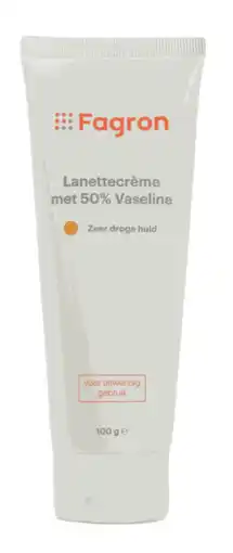De Online Drogist Fagron Lanettecrème met 50% Vaseline aanbieding