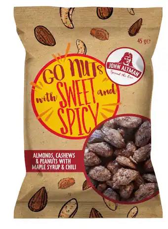 De Online Drogist John Altman Go Nuts With Sweet & Spicy aanbieding