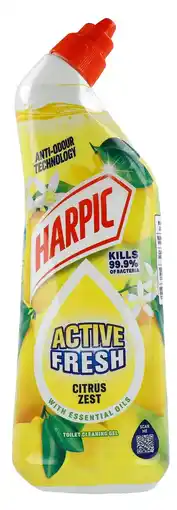 De Online Drogist Harpic Active Fresh Citrus Toilet Cleaning Gel aanbieding