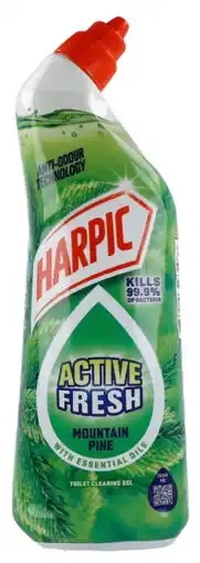 De Online Drogist Harpic Active Fresh Mountain Pine Toilet Cleaning Gel aanbieding