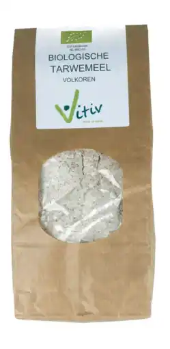 De Online Drogist Vitiv Biologische Tarwemeel Volkoren aanbieding