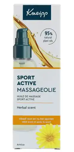 De Online Drogist Kneipp Massageolie Sport Active aanbieding
