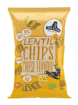 De Online Drogist John Altman Lentil Chips Cheese Flavour Bio aanbieding