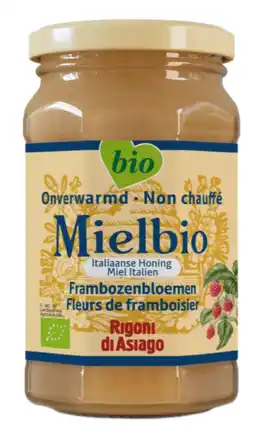 De Online Drogist Mielbio Italiaanse Honing Framobozenbloesem Bio aanbieding