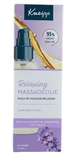 De Online Drogist Kneipp Massageolie Relaxing Lavendel aanbieding