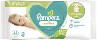 De Online Drogist Pampers Sensitive Babydoekjes aanbieding