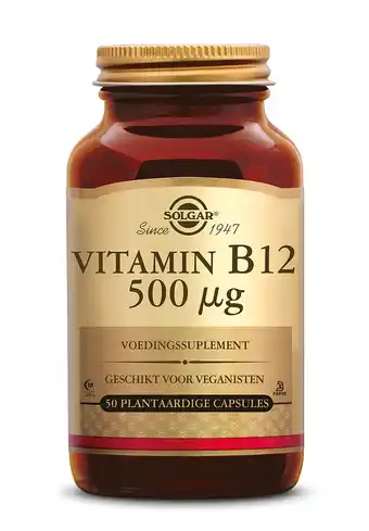 De Online Drogist Solgar Vitamine B-12 500 mcg Capsules aanbieding