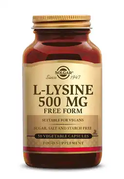 De Online Drogist Solgar L-Lysine 500 mg Capsules aanbieding