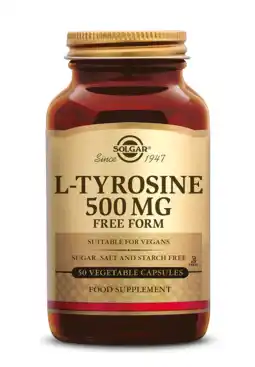 De Online Drogist Solgar L-Tyrosine 500 mg Capsules aanbieding