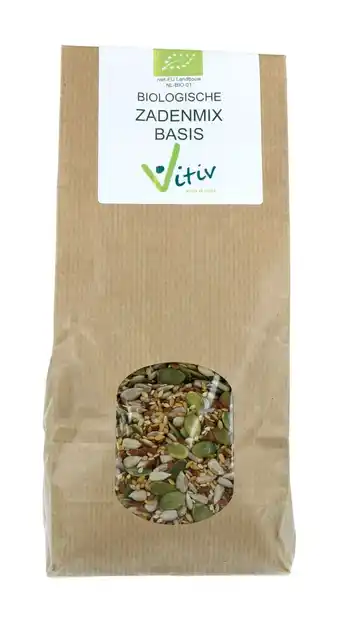 De Online Drogist Vitiv Biologische Zadenmix Basis aanbieding