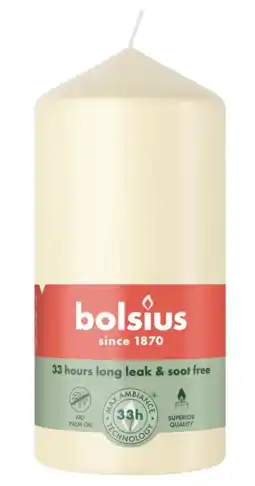De Online Drogist Bolsius Stompkaars Soft Pearl aanbieding