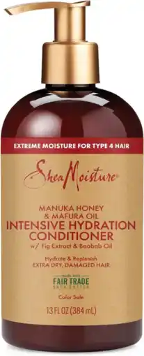 De Online Drogist Shea Moisture Manuka Honey & Mafura Oil Intensive Hydration Conditioner aanbieding