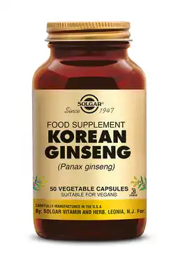 De Online Drogist Solgar Ginseng Korean Capsules aanbieding