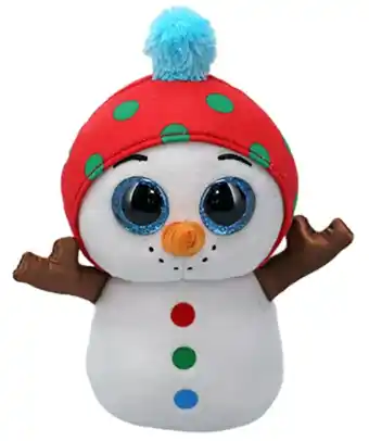 De Online Drogist Ty Beanie Boo's Christmas Snowman aanbieding