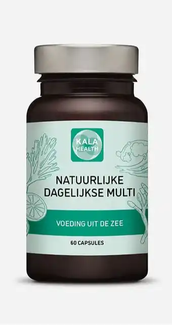 De Online Drogist Kala Health Natuurlijke Dagelijkse Multi Capsules aanbieding
