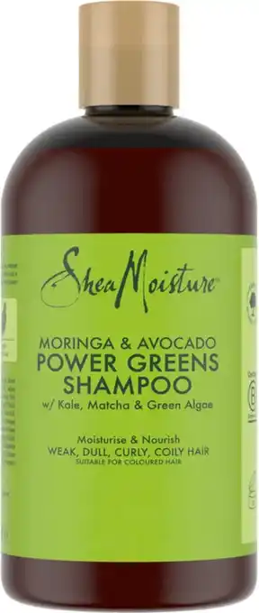De Online Drogist Shea Moisture Moringa & Avocado Power Greens Shampoo aanbieding