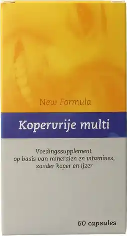 De Online Drogist Depyrrol Kopervrije Multi Capsules aanbieding