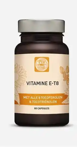De Online Drogist Kala Health Vitamine E-T8 Capsules aanbieding