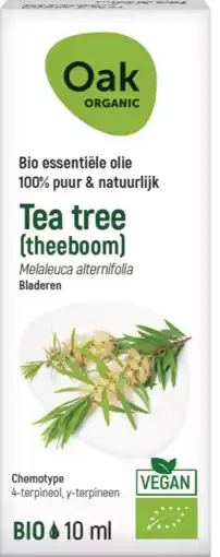 De Online Drogist Oak Organic Tea Tree Olie aanbieding