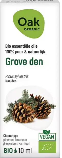 De Online Drogist Oak Organic Grove Den Olie aanbieding