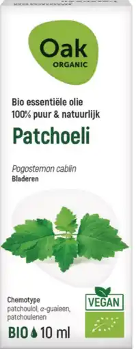 De Online Drogist Oak Organic Patchoeli Olie aanbieding