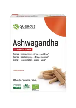 De Online Drogist Quercus Ashwagandha Tabletten aanbieding