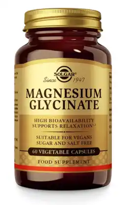 De Online Drogist Solgar Magnesium Glycinate Capsules aanbieding