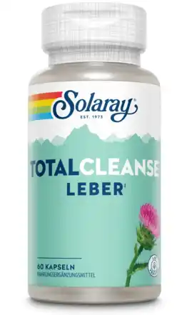De Online Drogist Solaray Total Cleanse Leber Capsules aanbieding